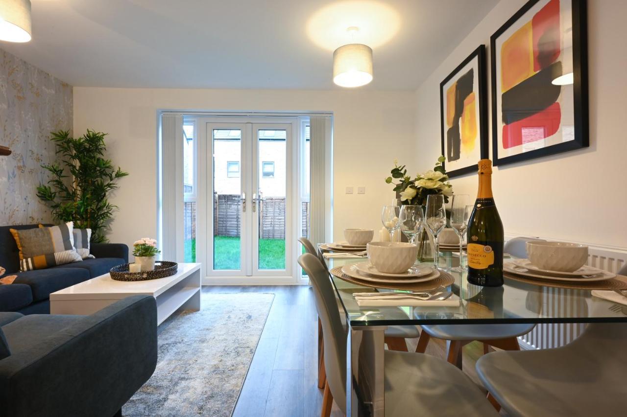 Luxury 4 Bed House With Gated Parking In The Heart Of Birmingham! 아파트 외부 사진